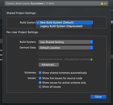 xcode external drive performance